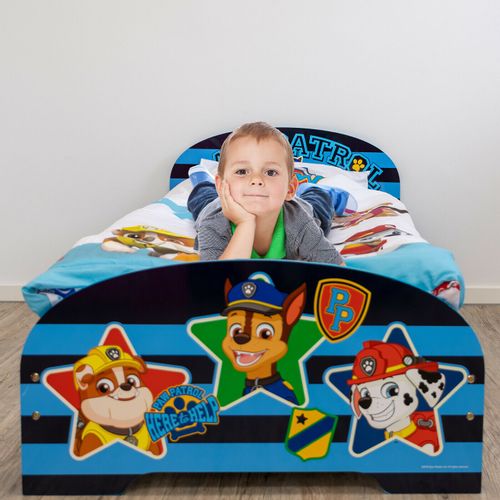 Łóżko dziecięce psi patrol dla chłopca niebieski PAW PATROL na Arena.pl