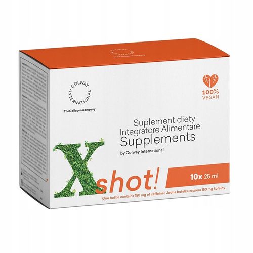 2x Xshot NATURALNY energetyk witaminowy COLWAY 10 x 25 ml na Arena.pl