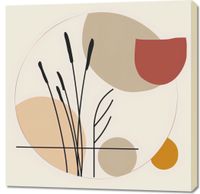 Obraz 90x90cm Pastelowa Ziemia