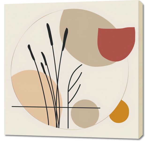 Obraz 90x90cm Pastelowa Ziemia zdjęcie 1