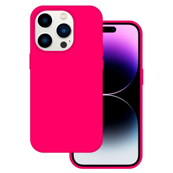 Tel Protect Silicone Premium do Iphone 12 różowy zdjęcie 1