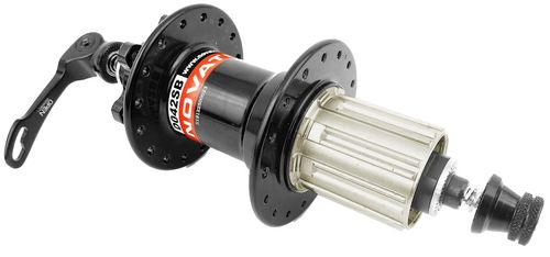 Piasta rowerowa tylna 8/11 czarna 32H MTB trekking Novatec D042SB maszynowe na Arena.pl