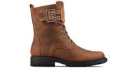 Clarks Botki damskie - Orinoco2 Lace - rozmiar 36 - brązowa skóra naturalna