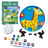 Zestaw Kreatywny Żyrafa Do Malowania Mały Artysta Zestaw Artystyczny Farbki