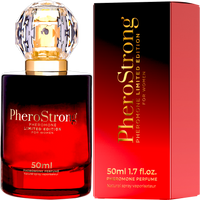PHERO STRONG LIMITED EDITION FEROMONY DAMSKIE O DŁUGOTRWAŁYM DZIAŁANIU 50ML