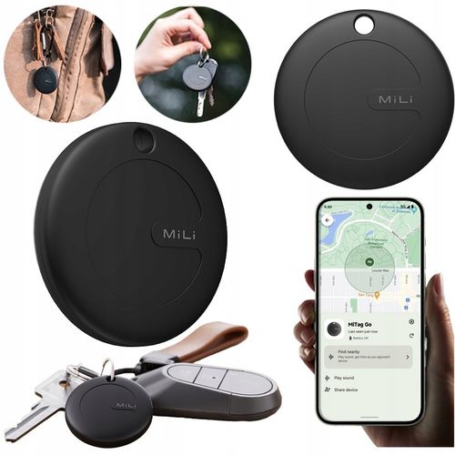 Lokalizator GPS MiTag MiLi ANDROID + brelok do plecaka kluczy bagażu psa na Arena.pl