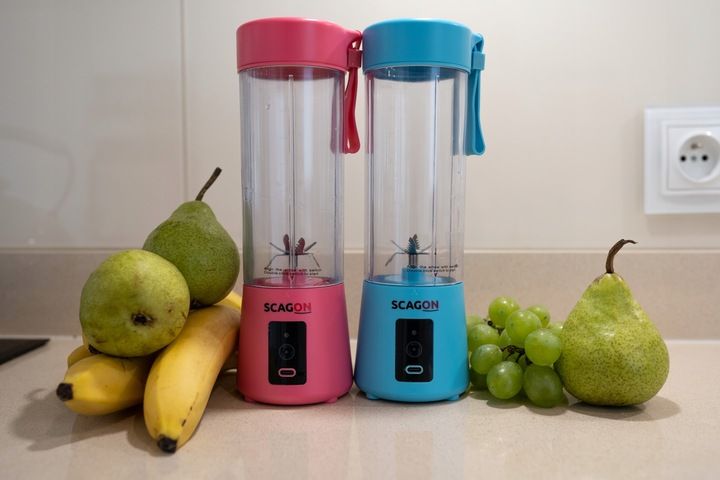 Oryginalny Blender kielichowy SCAGON USB Czerwony zdjęcie 7