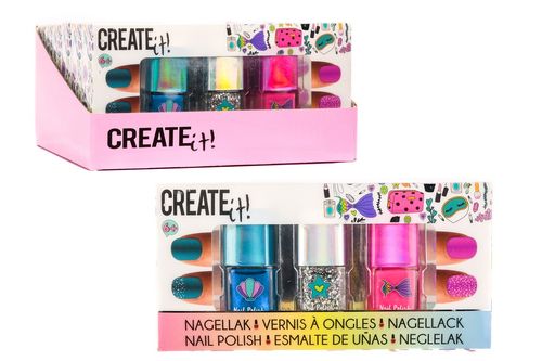 CREATE IT! lakier do paznokci Mermaid 3pak 84134 na Arena.pl