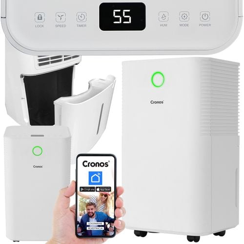 OSUSZACZ POWIETRZA POCHŁANIACZ WILGOCI 12L/24h + WiFi + TIMER + HIGROSTAT na Arena.pl