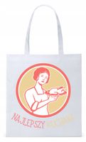 Dla Kucharza Kucharki Torba Eco Biała Shopper Z Nadrukiem Ze Zdjęciem