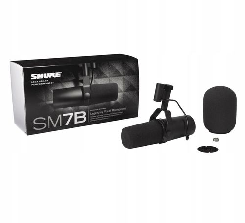 Mikrofon dynamiczny instrumentalny SHURE SM7B na Arena.pl