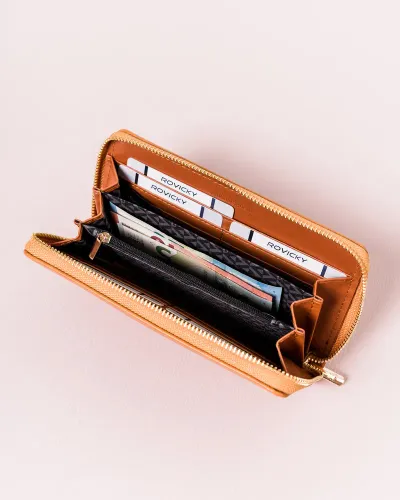 portfel damski piórnik na zamek — lulucastagnette na Arena.pl