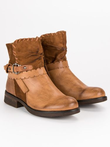 BRĄZOWE BOTKI WORKERY Rozmiar - 40 na Arena.pl