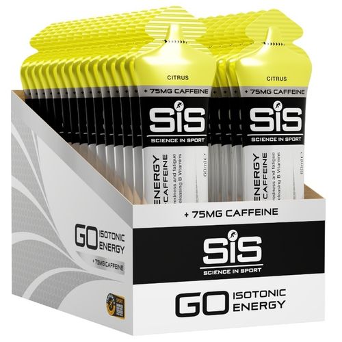 SIS ŻEL ENERGETYCZNY ENERGY+CAFFEINE 10x60ml Cytryna Citrus na Arena.pl
