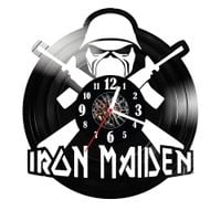 Zegar ścienny z płyty winylowej Iron Maiden 644.14