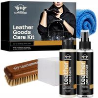Zestaw do czyszczenia pielęgnacji skóry butów torebek galanterii skórzanej