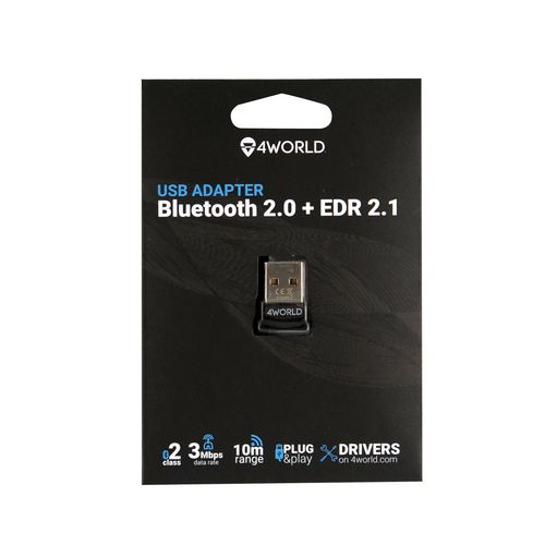 Adapter Bluetooth  4World USB- v2.0 + EDR2.1, Klasa 2 na Arena.pl