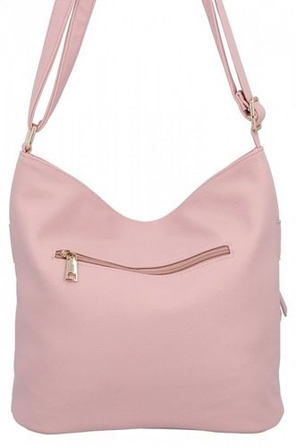 Herisson - torebka worek kieszonka na zamek pudrowy róż 1052L2092 na Arena.pl