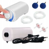 NAPOWIETRZACZ DO AKWARIUM BRZĘCZYK 2 WYJŚCIA ZESTAW DO AKWARIUM 50-120L