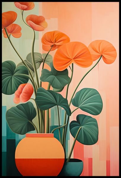 Plakat 68x101cm Kwiatowa Harmonia zdjęcie 2