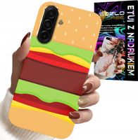 ETUI DO SAMSUNG GALAXY A17 5G - CASE BURGER CHEESEBURGER OBUDOWA PREZENT