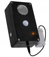 Mocny odstraszacz na kuny, szczury, lisy dziką zwierzynę z czujnikiem ruchu