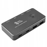 Przełącznik USB 3.2 switch USB-C/A Spacetronik 10Gbps Pilot 2x Kabel USB-A