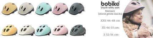 KASK ROWEROWY dziecięcy Bobike Go XXS 44-48 LEMON na Arena.pl