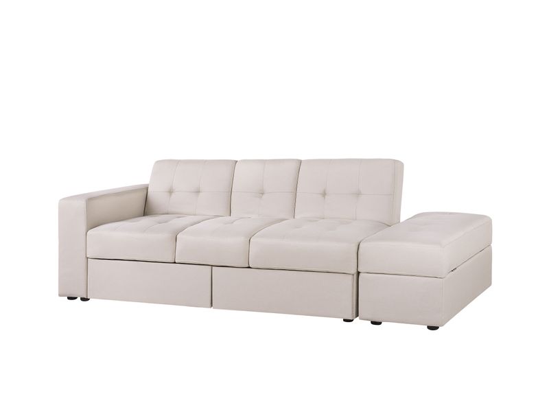 Sofa rozkładana beżowa FALSTER zdjęcie 4