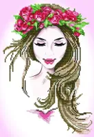 Haft diamentowy Diamond Dotz Piękność w wianku DD5032