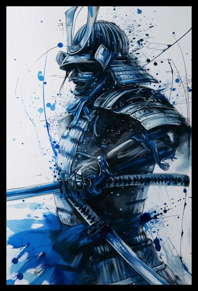 Plakat 30x45cm Samuraj w Błękicie zdjęcie 2