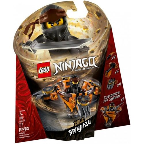 Klocki LEGO Spinjitzu Cole Ninjago na Arena.pl