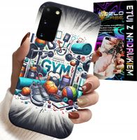 ETUI DO SAMSUNG GALAXY S20 - SIŁOWNIA GYM FITNESS SPORT CASE + FOLIA