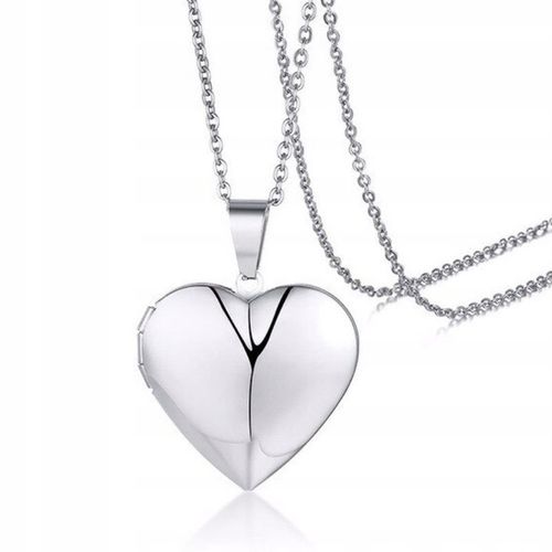 ŚLICZNY OTWIERANY WISIOREK GRAWER SERCE ZDJĘCIE na Arena.pl