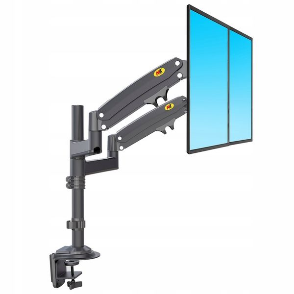 Obrotowy uchwyt do Dwóch Monitorów TV LCD 2x 22-32 zdjęcie 8