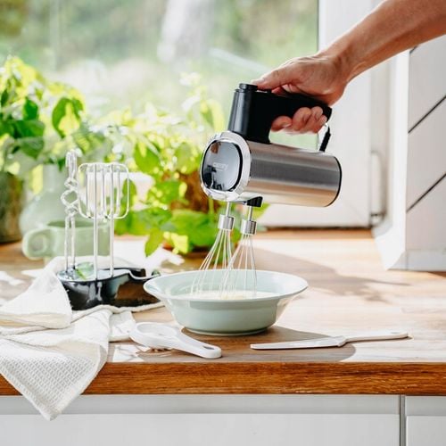 Mocny Mikser ręczny kuchenny 900W 5 PRĘDKOŚCI + 6 KOŃCÓWEK Wolny start na Arena.pl