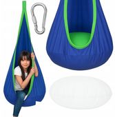 KOKON HUŚTAWKA FOTEL WISZĄCY DLA DZIECI + MOCOWANIE DO POKOJU OGRODU