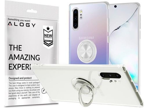 Etui Alogy Ring Holder Clear do Samsung Galaxy Note 10 Plus przezroczyste na Arena.pl