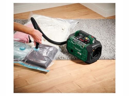 PARKSIDE Akumulatorowa Sprężarka i Pompka PKA 20-Li C3 + AKCESORIA na Arena.pl