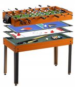 Stół Do Piłkarzyków 4w1 Ping Pong Cymbergaj Bilard Wielofunkcyjny NILS