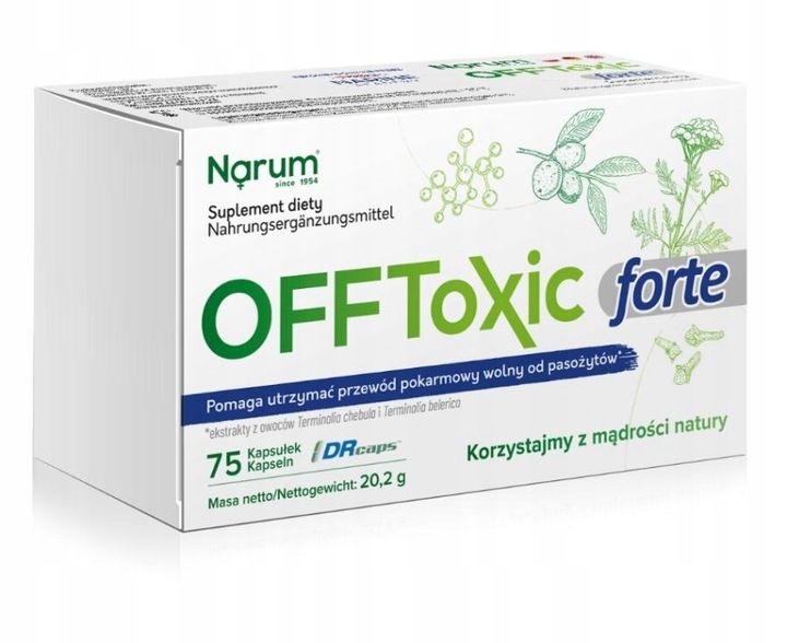 Narum OFFToxic Forte | Probiotyk Narine | 75 kapsułek zdjęcie 1