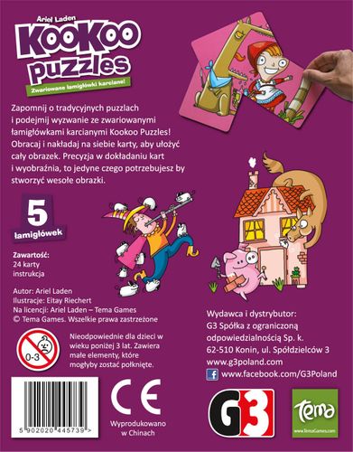 KooKoo puzzles - bajki na Arena.pl