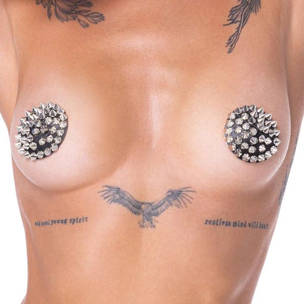 Nipple Stickers Spikes zdjęcie 5