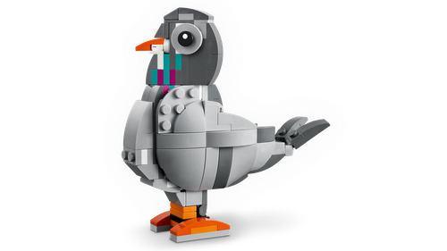 LEGO Creator 3w1 Psotny kot Ruchoma psa Uroczy gołąb 31163 na Arena.pl