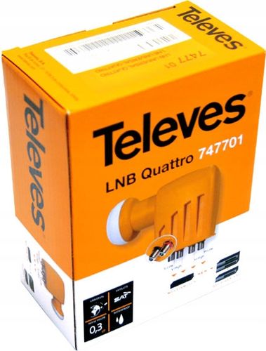 TELEVES KONWERTER QUATTRO REF.747701 MULTISWITSCH na Arena.pl