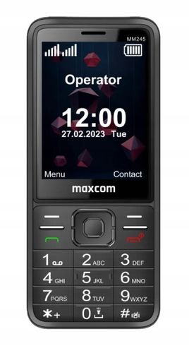Telefon Maxcom Classic Mm245 4G, Usb-C, Lte, Dual Sim, Ekran 2.8 na Arena.pl