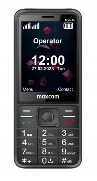 Telefon Maxcom Classic Mm245 4G, Usb-C, Lte, Dual Sim, Ekran 2.8 zdjęcie 5