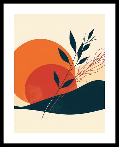 Plakat 50x65cm Zmierzch w Ciszy na Arena.pl