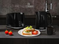 CZAJNIK ELEKTRYCZNY BEZPRZEWODOWY CZARNY 2200W 1,7l STRIX ELDOM C320C