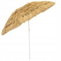 Parasol ogrodowy plażowy Havana mocny średnica 180 cm duży składany łamany